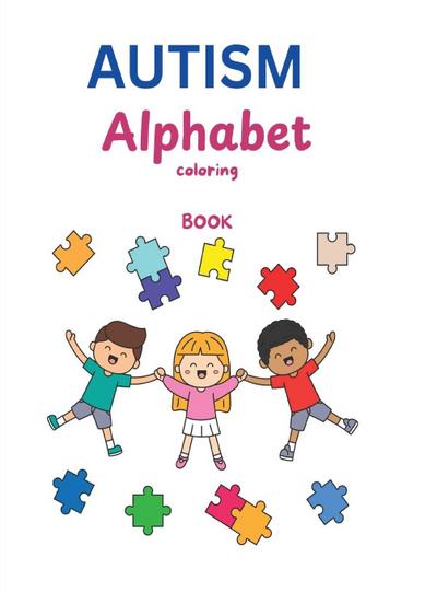 AUTISM Alphabet Coloring Book