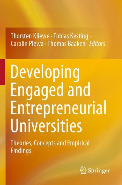 Developing Engaged and Entrepreneurial Universities