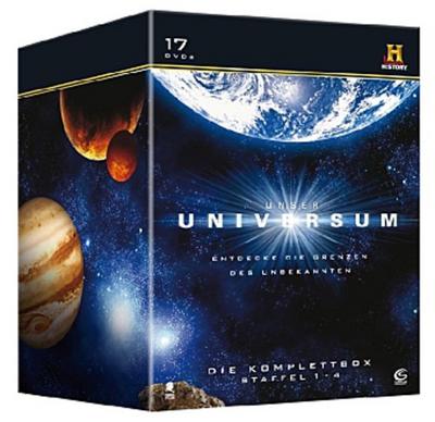 Unser Universum, Komplettbox Staffel 1-4, 17 DVDs