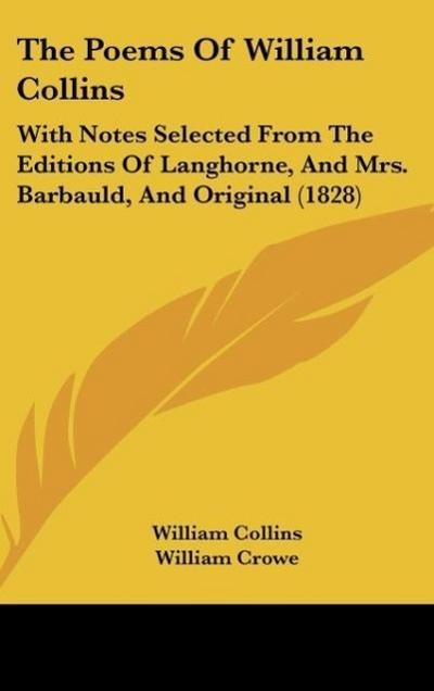 The Poems Of William Collins