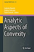 Analytic Aspects of Convexity