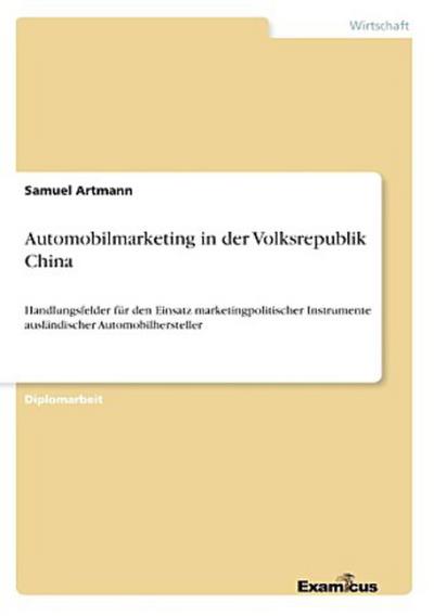 Automobilmarketing in der Volksrepublik China
