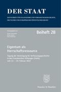 Eigentum als Herrschaftsressource