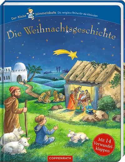 Die Weihnachtsgeschichte: Mit 14 Verwandelklappen