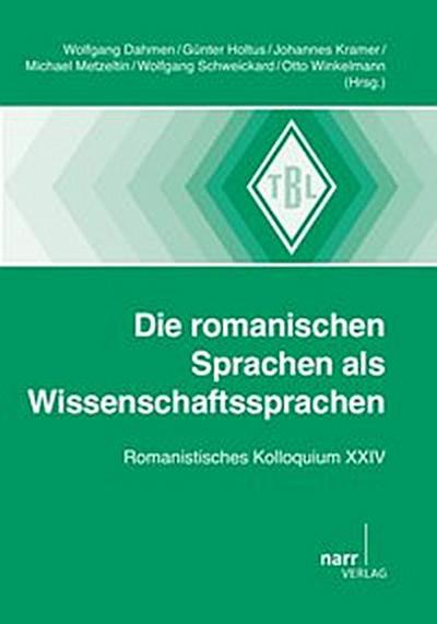 Die romanischen Sprachen als Wissenschaftssprachen