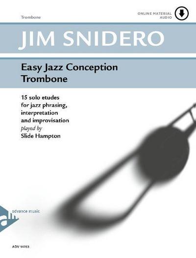 Easy Jazz Conception Trombone, w. Audio-CD