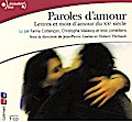 Paroles d’amour