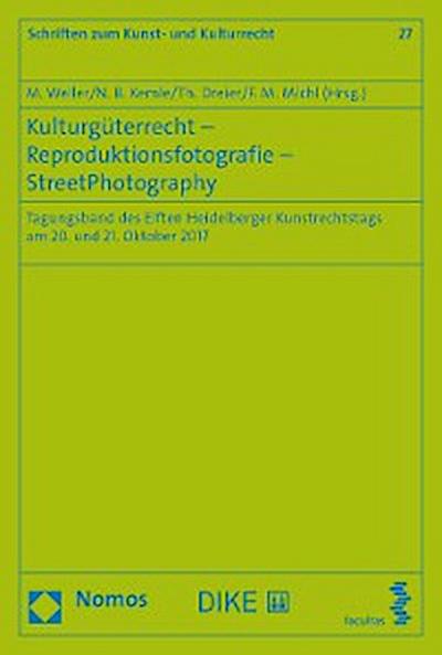 Kulturgüterrecht - Reproduktionsfotografie - StreetPhotography