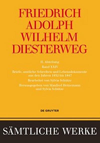 Briefe, amtliche Schreiben und Lebensdokumente aus den Jahren 1832 bis 1847