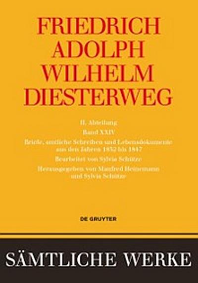 Briefe, amtliche Schreiben und Lebensdokumente aus den Jahren 1832 bis 1847