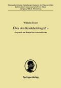 Über den Krankheitsbegriff - dargestellt am Beispiel der Arteriosklerose