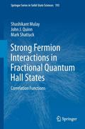 Strong Fermion Interactions in Fractional Quantum Hall States