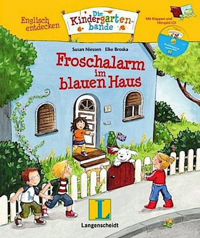 Froschalarm im blauen Haus - Buch mit digitalem Add-on und Hörspiel-CD
