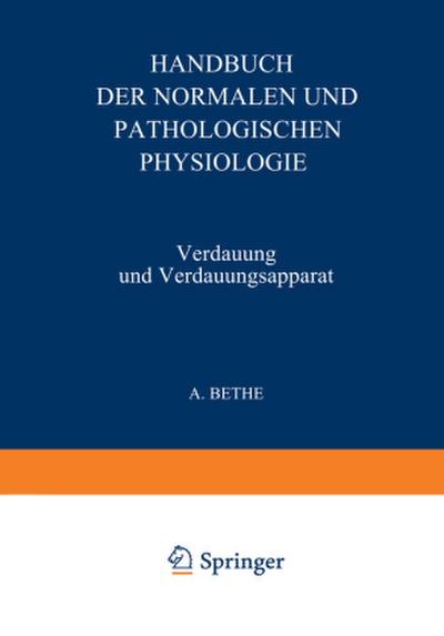 Verdauung und Verdauungsapparat