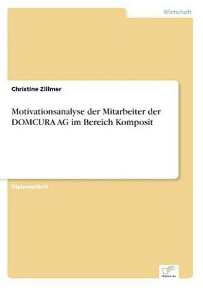 Motivationsanalyse der Mitarbeiter der DOMCURA AG im Bereich Komposit