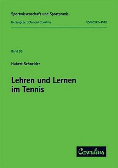Lehren und Lernen im Tennis