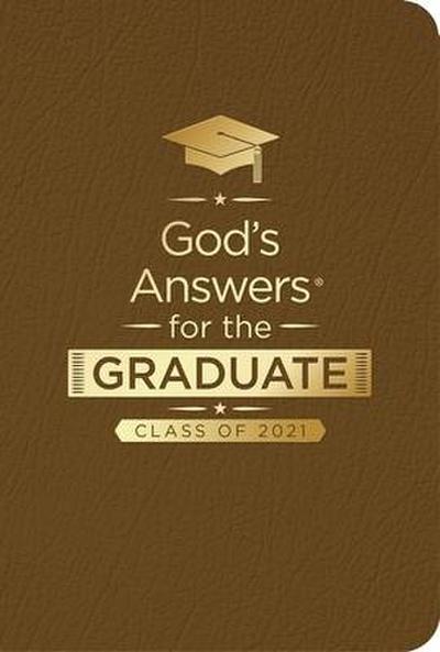 God’s Answers for the Graduate: Class of 2021 - Brown NKJV