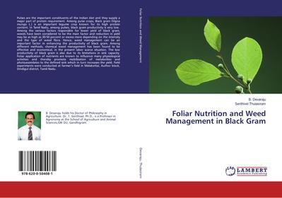 Foliar Nutrition and Weed Management in Black Gram