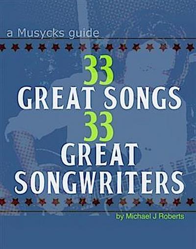 33 Great Songs 33 Great Songwriters