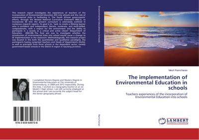 The implementation of Environmental Education in schools