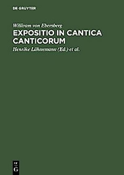 Expositio in Cantica Canticorum