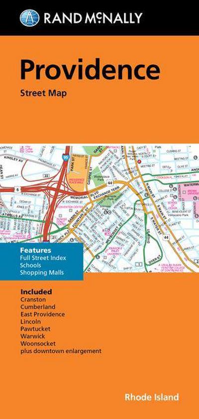 Rand McNally Folded Map: Providence Street Map