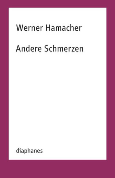 Andere Schmerzen