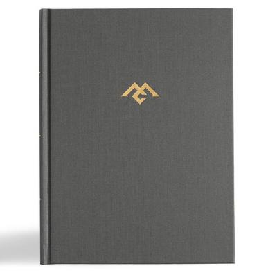 CSB Men of Character Bible, Revised and Updated, Charcoal Cloth Over Board