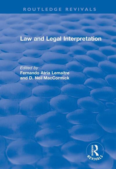 Law and Legal Interpretation