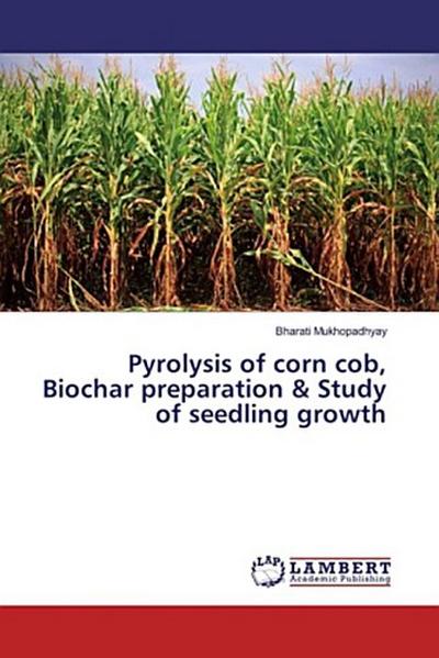 Pyrolysis of corn cob, Biochar preparation & Study of seedling growth