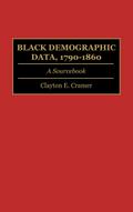 Black Demographic Data, 1790-1860