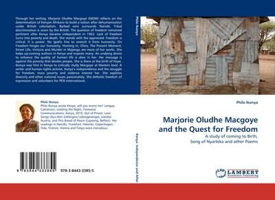 Marjorie Oludhe Macgoye and the Quest for Freedom
