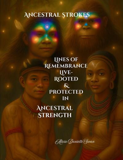 Ancestral Strokes Lines of Remembrance Live- Rooted & Protected in Ancestral Strength