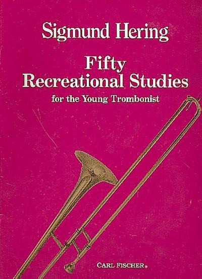 50 recreational Studiesfor the young Trombonist