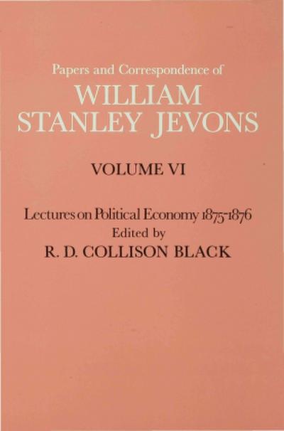 Papers and Correspondence of William Stanley Jevons