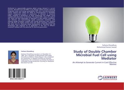 Study of Double Chamber Microbial Fuel Cell using Mediator