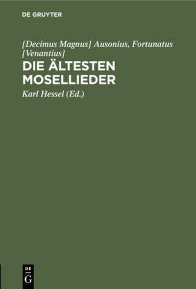 Die ältesten Mosellieder