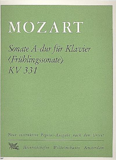 Sonate A-Dur KV331 für Klavier