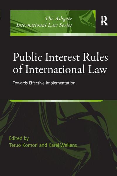 Public Interest Rules of International Law