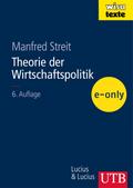 Theorie der Wirtschaftspolitik