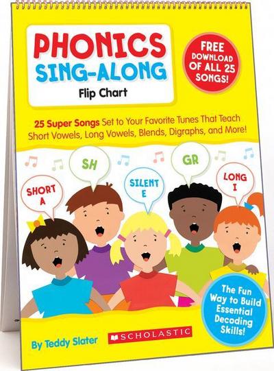 Phonics Sing-Along Flip Chart & CD