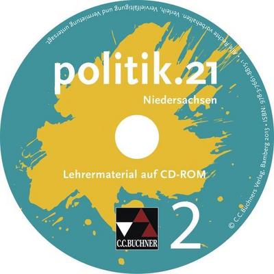 politik.21, Ausgabe Niedersachsen 9./10. Jahrgangsstufe, Lehrermaterial, 1 CD-ROM