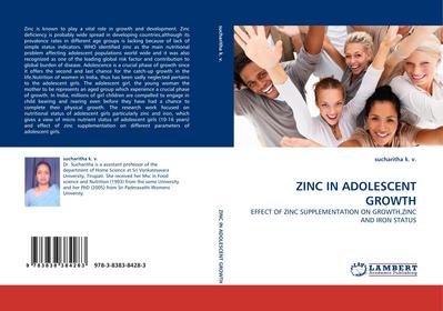 ZINC IN ADOLESCENT GROWTH