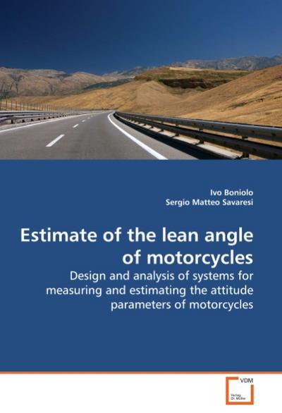 Estimate of the lean angle of motorcycles