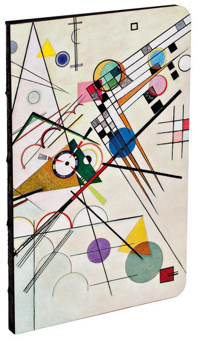 Teneues - Small Bullet Journal: Wassily Kandinsky, Notebook, Composition 8, Abstract Design Artwork, Dot-Grid Paper - 120 Pages