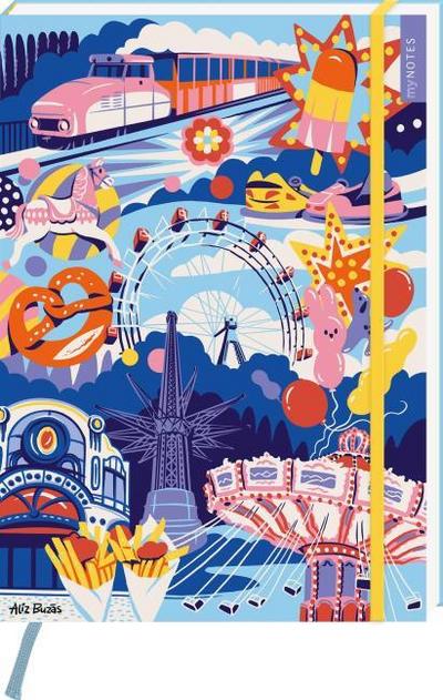 myNOTES Notizbuch A4 Österreich - Riesenrad & Prater