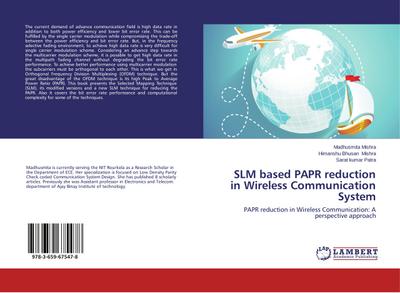 SLM based PAPR reduction in Wireless Communication System
