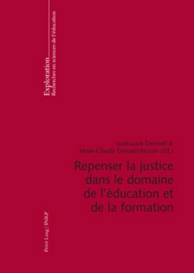 Repenser la justice dans le domaine de l’éducation et de la formation
