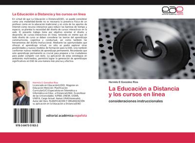 La Educación a Distancia y los cursos en línea - Hermilo E González Rios