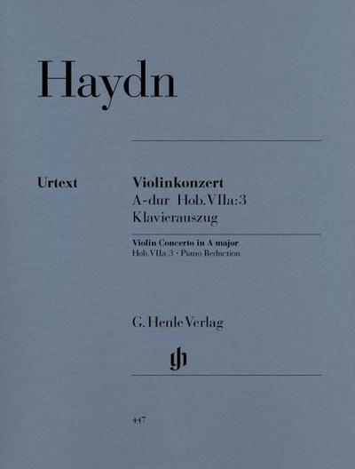 Joseph Haydn - Violinkonzert A-dur Hob. VIIa:3